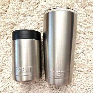 Yeti Tumbler and Colster